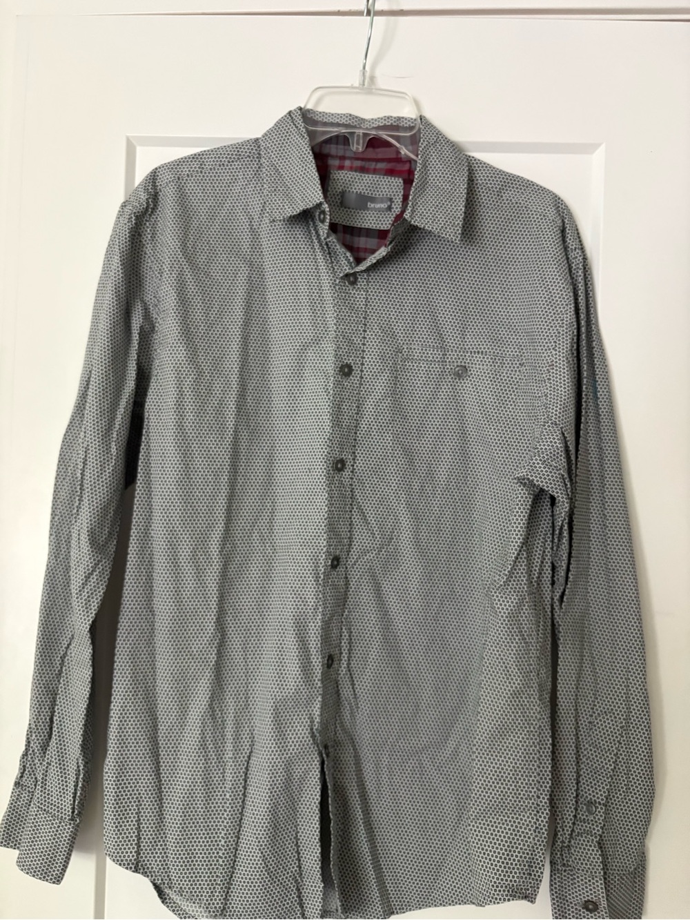 Men's Long-Sleeve Button-Up Shirt